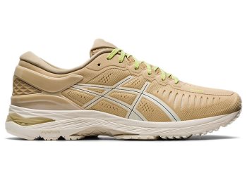 Beige / Grey Asics Metarun Women's Running Shoes | YAWP1477