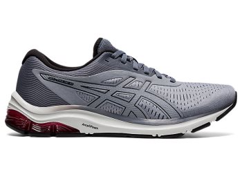 Black Asics GEL-PULSE 12 Men's Running Shoes | BATU3828