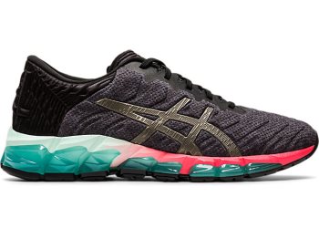 Black Asics GEL-QUANTUM 360 5 Women's Sneakers | NKCE8245