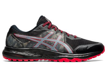 Black Asics GEL-SCRAM 6 Men's Trail Running Shoes | CAYM0711