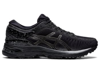 Black Asics Metarun Women's Running Shoes | CXTS0918