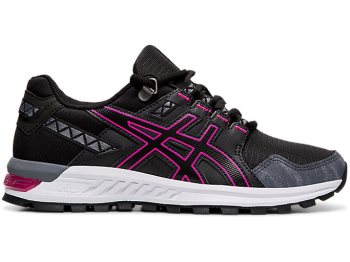 Black / Black Asics GEL-CITREK Women's Sneakers | AKBP6563