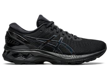 Black / Black Asics GEL-KAYANO 27 Women's Running Shoes | APYU9983