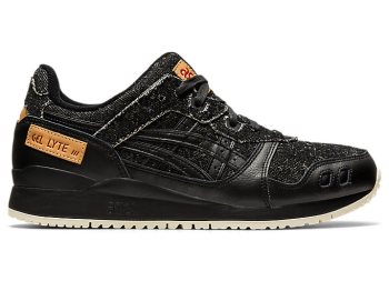 Black / Black Asics GEL-Lyte III Men's Sneakers | DUXN6898