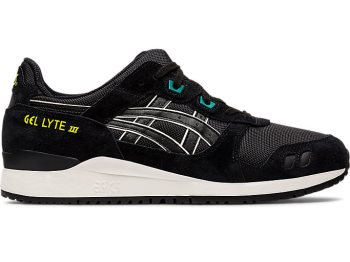 Black / Black Asics GEL-Lyte III Men's Sneakers | YZXI5999