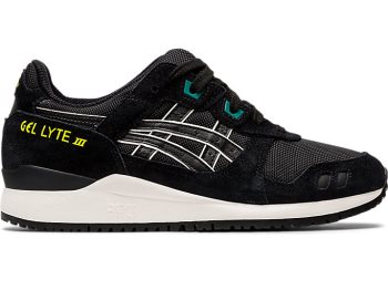 Black / Black Asics GEL-Lyte III Women's Sneakers | GJVU7156