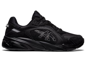 Black / Black Asics GEL-MIQRUM Men's Sneakers | NZQA1223