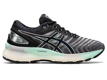 Black / Black Asics GEL-NIMBUS LITE Women's Running Shoes | WBDG0260