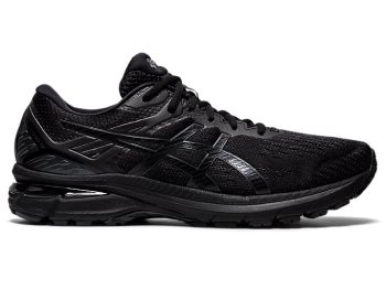 Black / Black Asics GT-2000 9 Men's Running Shoes | CWYA8413