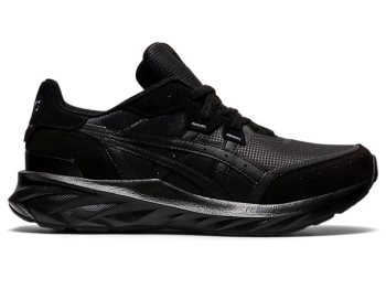 Black / Black Asics TARTHER BLAST Men's Sneakers | AOYC0778