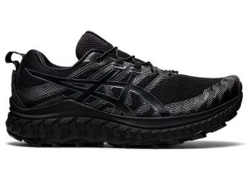 Black / Black Asics TRABUCO MAX Men's Trail Running Shoes | PENE9985