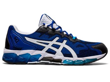 Black / Blue Asics GEL-QUANTUM 360 6 Men's Sneakers | MPDL7459