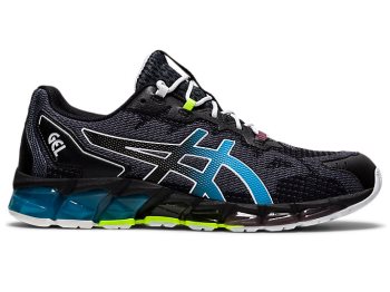 Black / Blue Asics GEL-QUANTUM 360 6 Men's Sneakers | TWQJ5702