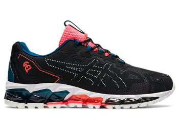 Black / Blue Asics GEL-QUANTUM 360 6 Men's Sneakers | VUOG7862