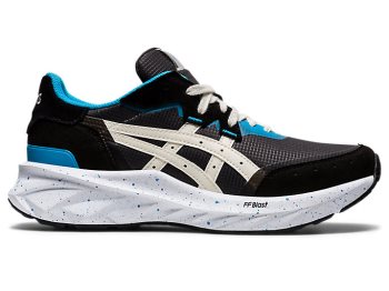 Black / Blue Asics TARTHER BLAST Women's Sneakers | KEOG1679