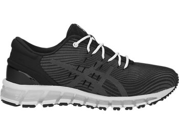 Black / Dark Grey Asics GEL-Quantum 360 4 Women's Sneakers | BKBL5704