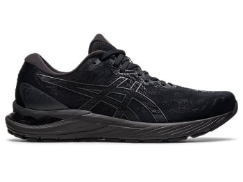 Black / Deep Grey Asics GEL-CUMULUS 23 Men's Running Shoes | MFYS6881