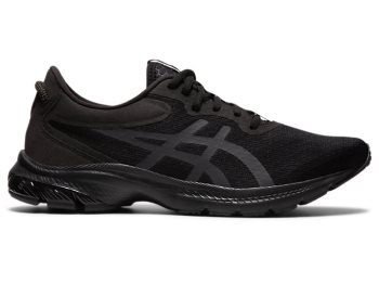 Black / Deep Grey Asics GEL-KUMO LYTE 2 Men's Running Shoes | HBOJ1324