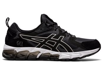 Black / Deep Grey Asics GEL-QUANTUM 180 Men's Sneakers | ZUIT3007