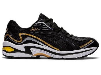 Black / Gold Asics GEL-PRELEUS Men's Sneakers | RBCX3848