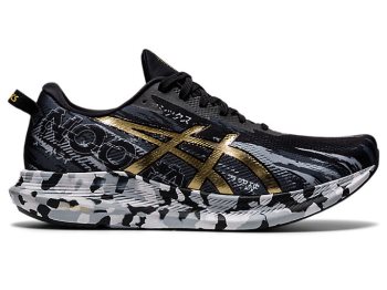 Black / Gold Asics NOOSA TRI 13 Men's Running Shoes | SCSY2140