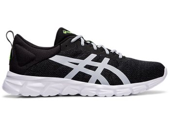 Black / Grey Asics GEL-QUANTUM LYTE Men's Running Shoes | ENAL8512