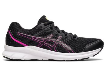 Black / Pink Asics JOLT 3 Women's Running Shoes | SIQO3798