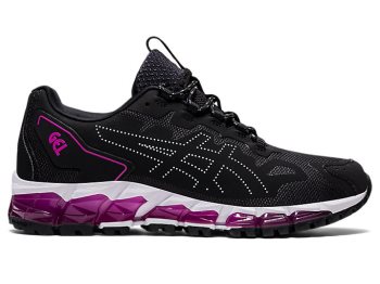 Black / Purple Asics GEL-QUANTUM 360 6 Women's Sneakers | WIVJ5230