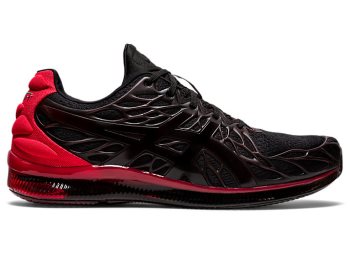 Black / Red Asics GEL-QUANTUM INFINITY 2 Men's Sneakers | EDNB2317