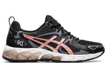 Black / Rose Gold Asics GEL-QUANTUM 180 Women's Sneakers | VAJG1733