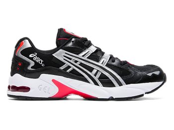 Black / Silver Asics GEL-KAYANO 5 OG Men's Sneakers | DFOS5574