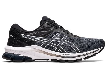 Black / White Asics GT-1000 10 (D) Women's Running Shoes | WQRV6311