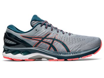 Blue Asics GEL-KAYANO 27 (2E) Men's Running Shoes | PXXW1236