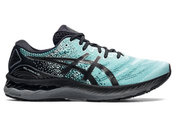 Blue Asics GEL-NIMBUS 23 Men's Running Shoes | DQTR2335