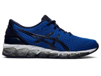 Blue Asics GEL-QUANTUM 360 5 KNIT Men's Sneakers | OKNF8328