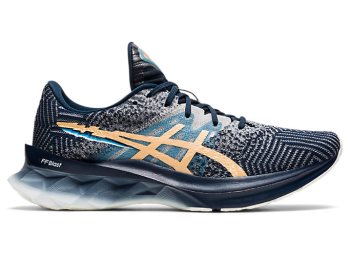 Blue Asics NOVABLAST Women's Running Shoes | VVXM9558