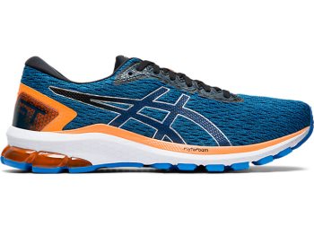 Blue / Black Asics GT-1000 9 Men's Running Shoes | TVHJ6307