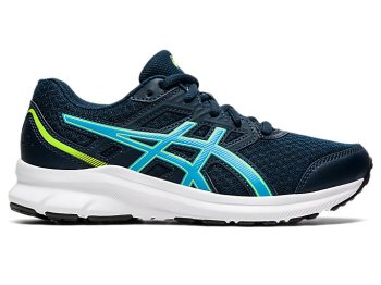 Blue / Light Turquoise Asics JOLT 3 GS Kids' Sneakers | AEDQ8806