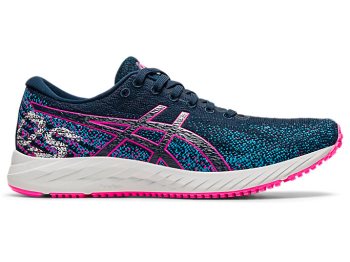 Blue / Pink Asics GEL-DS TRAINER 26 Women's Running Shoes | GWSH0238