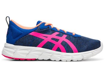 Blue / Pink Asics GEL-QUANTUM LYTE Kids' Sneakers | RMIM0223