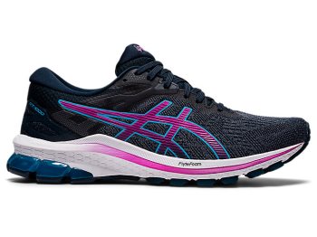 Blue / Purple Asics GT-1000 10 (D) Women's Running Shoes | DULX7233