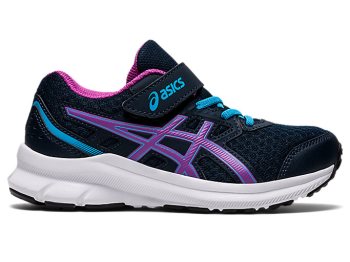 Blue / Purple Asics JOLT 3 PS Kids' Sneakers | ILVK2368