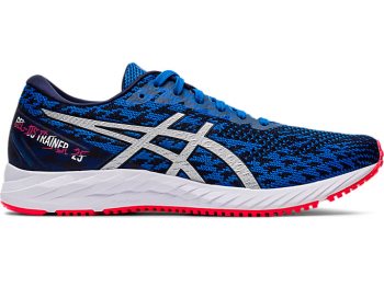 Blue / Silver Asics GEL-DS Trainer 25 Women's Running Shoes | KEDR3247