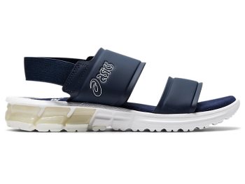 Blue / White Asics GEL-QUANTUM 90 SD FO Men's Sandals | JFZS2324