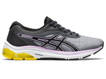 Deep Grey Asics GEL-PULSE 12 Women's Running Shoes | HKMN8361