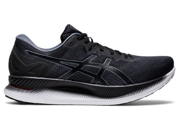 Deep Grey / Black Asics GLIDERIDE Men's Running Shoes | ULHF6127