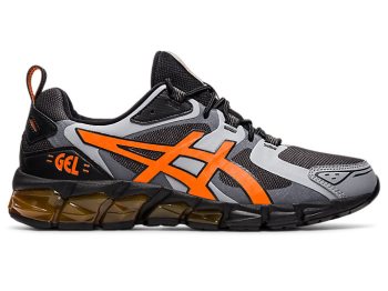 Deep Grey / Gold Orange Asics GEL-QUANTUM 180 Men's Sneakers | LQHY0609