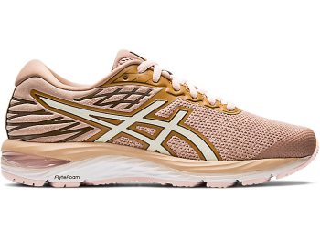 Dusty Steppe / Birch Asics GEL-CUMULUS 21 Women's Running Shoes | BRVV4995