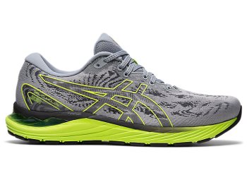 Green Asics GEL-CUMULUS 23 Men's Running Shoes | BCBL4625