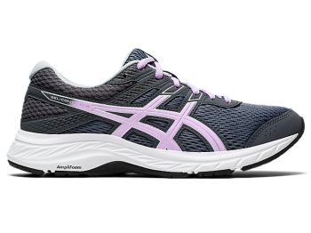 Grey Asics GEL-CONTEND 6 Women's Running Shoes | VMZD1904